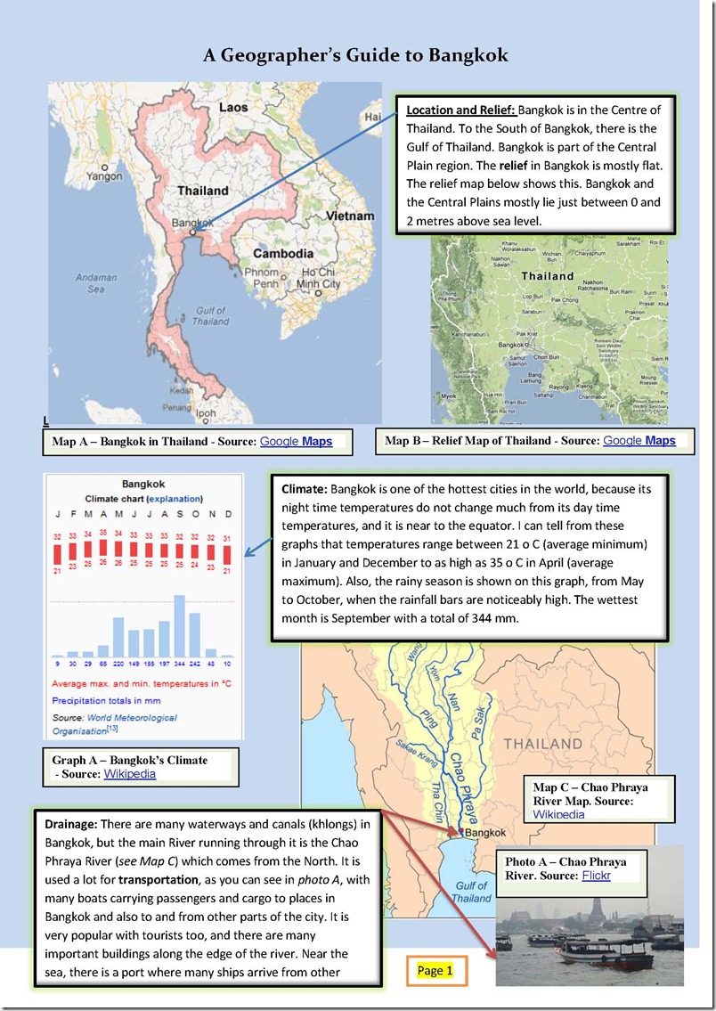 A Geographers Guide to Bangkok